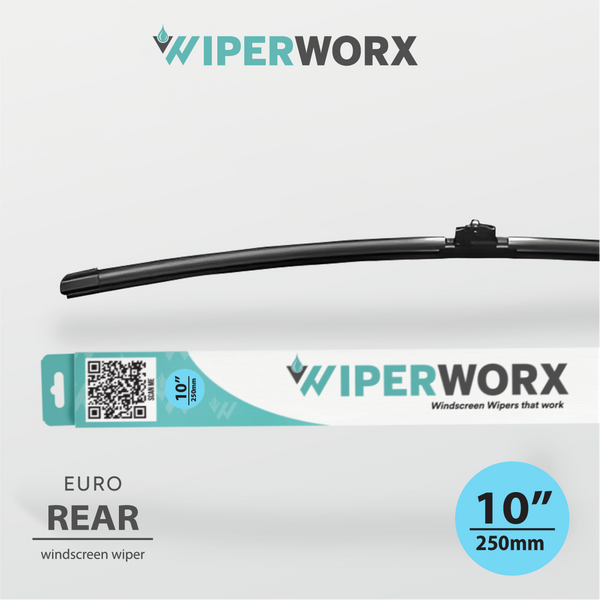 Wiper Worx Rear Euro Wiper 10" / 250mm