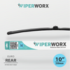 Wiper Worx Rear Euro Wiper 10" / 250mm
