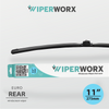 Wiper Worx Rear Euro Wiper 11" / 275mm