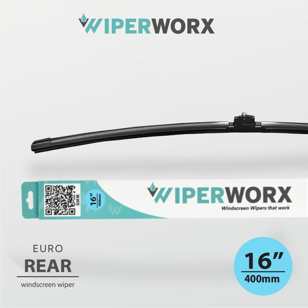 Wiper Worx Rear Euro Wiper 16" / 400mm
