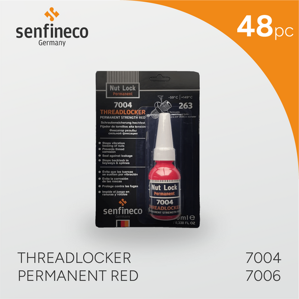 Frein-filet permanent rouge 7004/7006