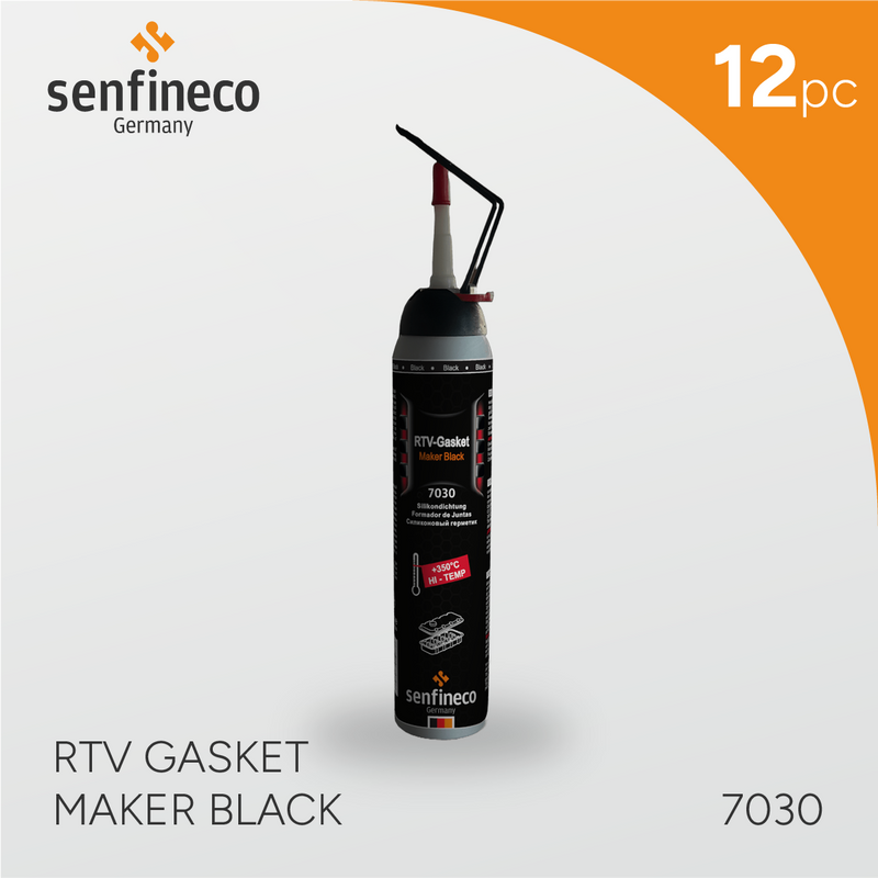 7030 RTV Gasket Maker Black (12 Pc)