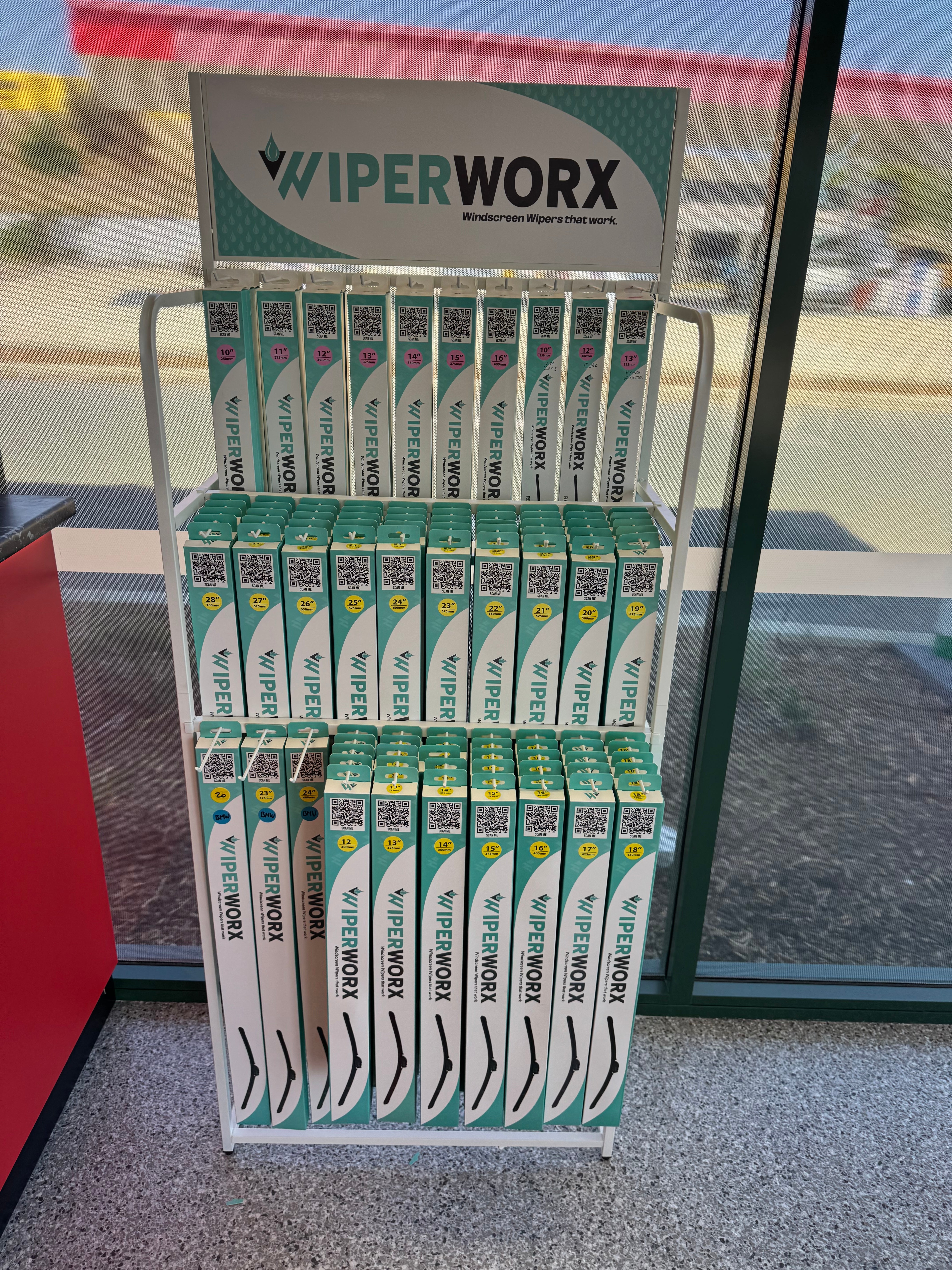 New Workshop Wiper Worx Pack 130PC with Shop Display