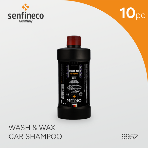 9952 Wash & Wax Car Shampoo (10 Pc)