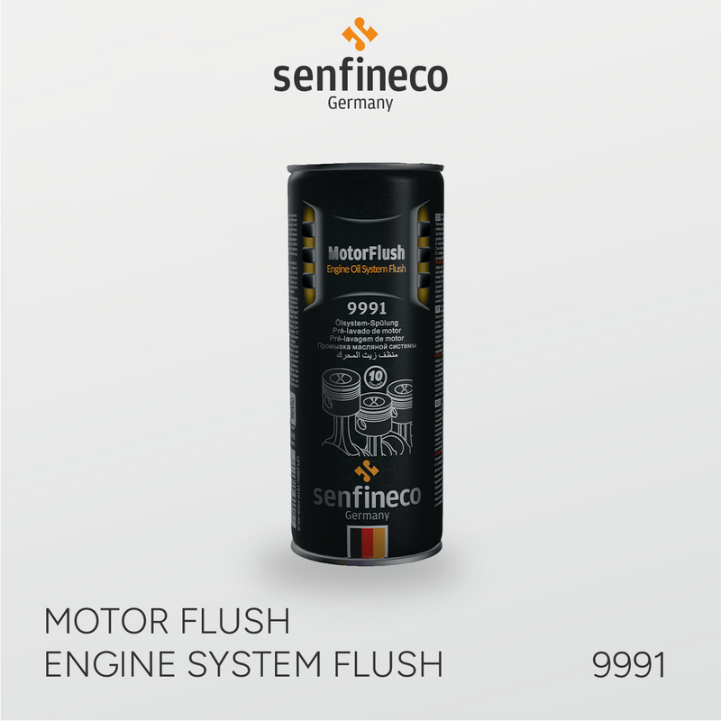 9991 Rinçage du moteur Rinçage du système moteur 10 min