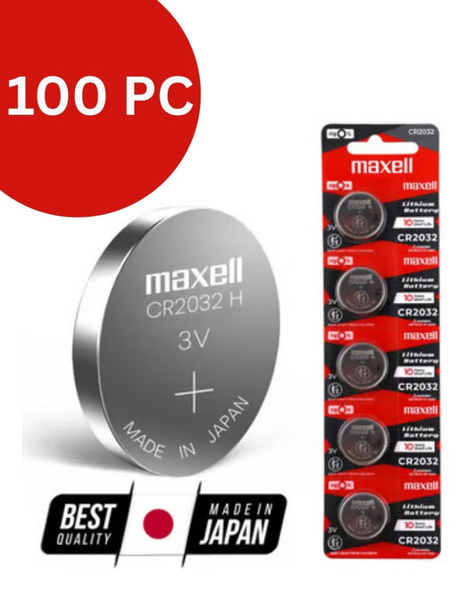 Maxell CR2032 Battery 100PC BOX