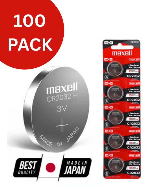 Maxell CR2032 Battery 100PC BOX