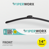 Wiper Worx Front Wiper 14" / 350mm