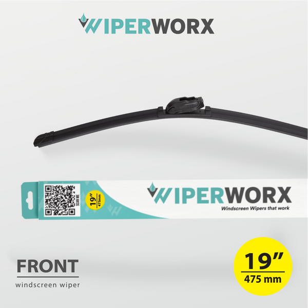 Wiper Worx Front Wiper 19" / 475mm