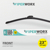 Wiper Worx Front Wiper 23" / 575mm