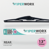 Essuie-glace arrière japonais Wiper Worx 13" / 325 mm