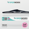 Essuie-glace arrière japonais Wiper Worx 14" / 350 mm