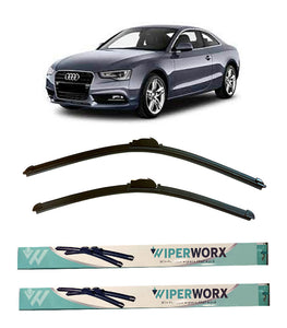 Audi A5, 2008 - 2016 (8T Facelift), Coupe Wiper Blades