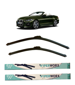 BMW 4 Series, 2021 - 2022 (G23), Convertible Wiper Blades