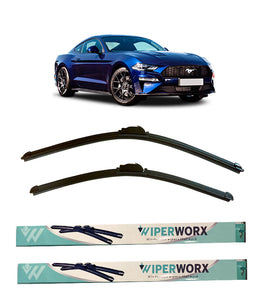Ford Mustang, 2018 - 2021 (FN), Coupe Wiper Blades