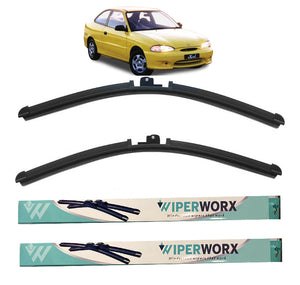 Hyundai Excel hatch 1994-2000 (X3) Wiper Blades