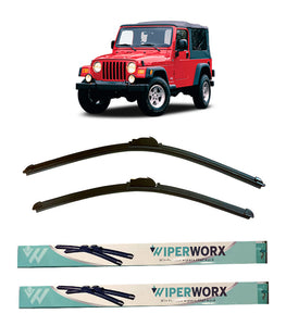 Jeep Wrangler, 1996 - 2007 (TJ), SUV Wiper Blades