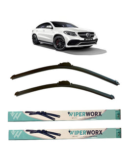 Mercedes-AMG GLE63, 2015 - 2019 (C292), Coupe Wiper Blades