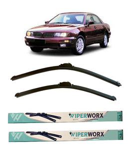 Mitsubishi Verada, 1996 - 2003 (KE, KF, KH, KJ), Sedan Wiper Blades