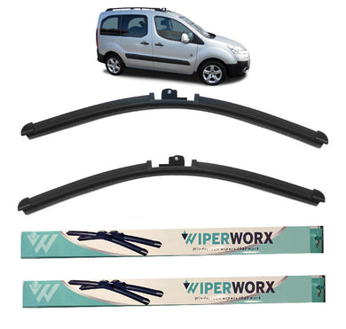 Peugeot Partner 2 Rear Doors 2008-2014 (L1, L2) Wiper Blades
