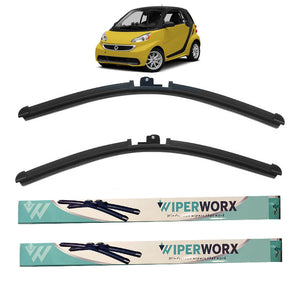 Smart ForTwo coupe-hatch 2004-2006 (C450) Wiper Blades