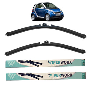 Smart ForTwo coupe-hatch 2008-2014 (451) Wiper Blades