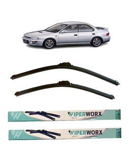 Subaru Impreza WRX, 1993 - 2000 (GC), Sedan Wiper Blades