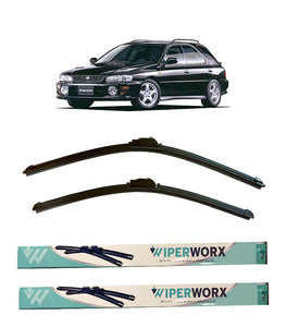 Subaru Impreza WRX, 1993 - 2000 (GM), Hatch Wiper Blades