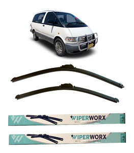 Toyota Estima, 1990 - 1999 (XR10, XR20) Wiper Blades